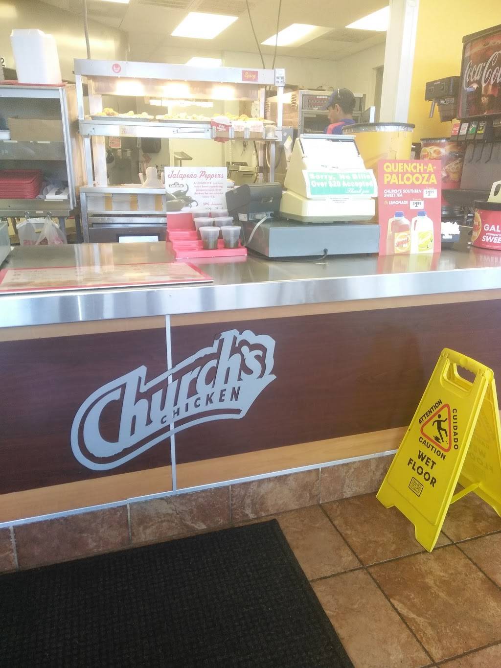 Churchs Chicken | restaurant | 12320 Hwy 6, Fresno, TX 77545, USA | 2814315200 OR +1 281-431-5200