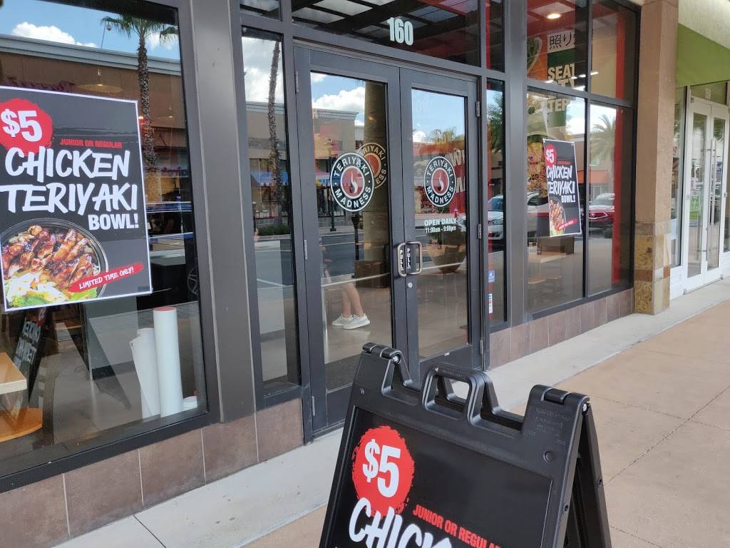 Teriyaki Madness | restaurant | 28152 Paseo Drive Unit 160, Wesley Chapel, FL 33543, USA | 8138033749 OR +1 813-803-3749