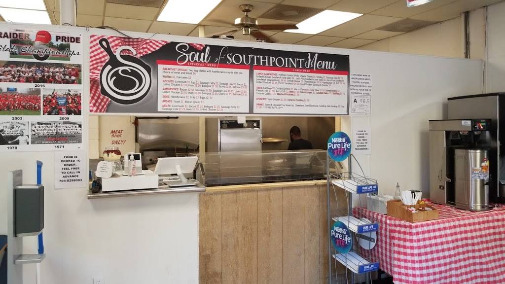 Soul of Southpoint | restaurant | 1901 S Point Rd, Belmont, NC 28012, USA | 7048298083 OR +1 704-829-8083