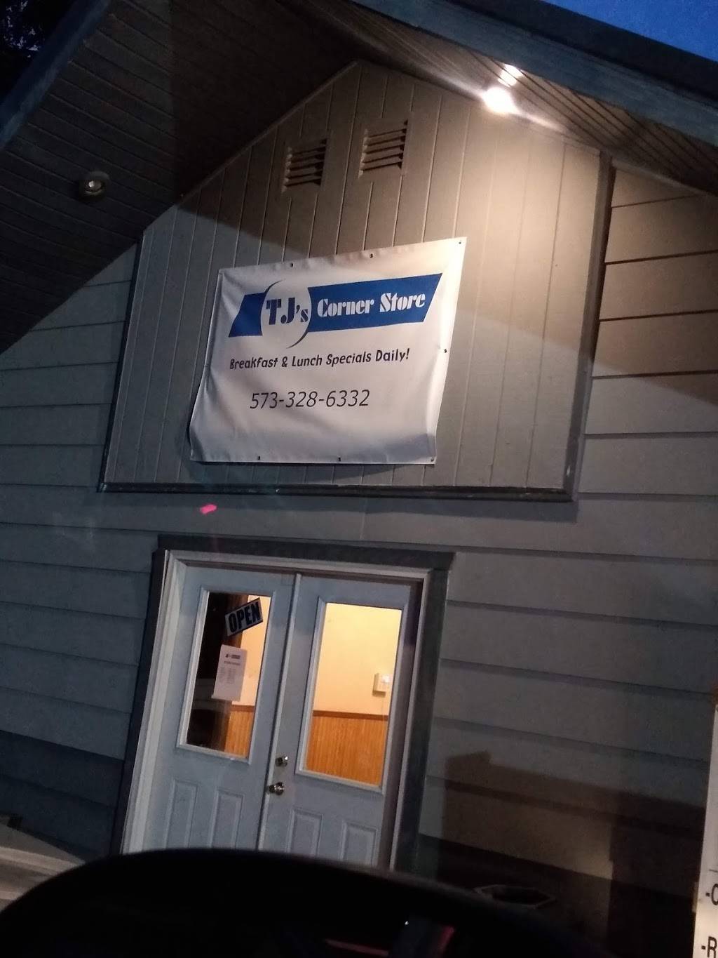 TJs Corner Store | restaurant | 51 Hwy CC, Broseley, MO 63932, USA | 5733286332 OR +1 573-328-6332