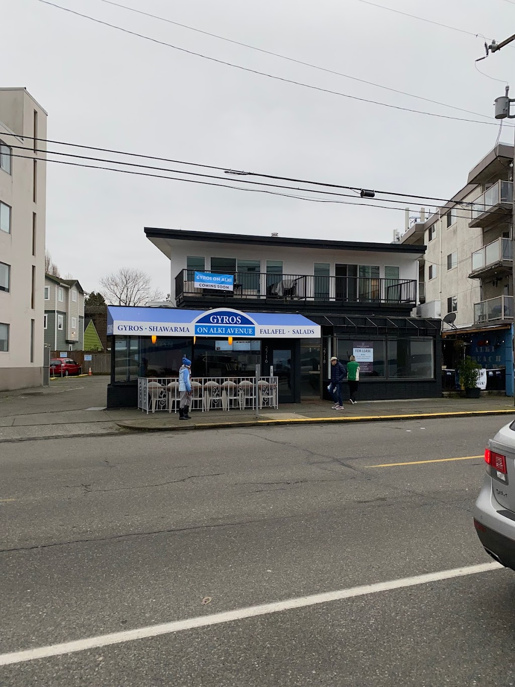 Gyros on Alki | restaurant | 2716 Alki Ave SW, Seattle, WA 98116, USA | 2068299165 OR +1 206-829-9165