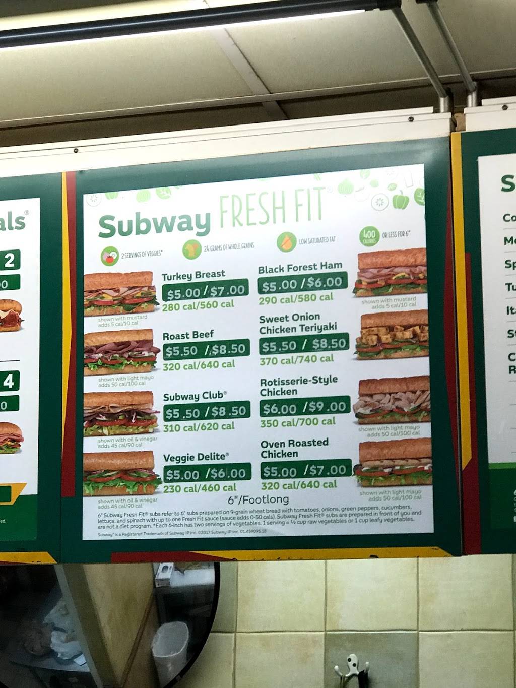 Subway | restaurant | 9536 Harding Ave, Surfside, FL 33154, USA | 3058662033 OR +1 305-866-2033