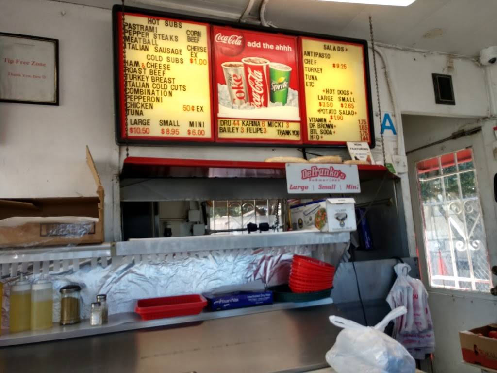DeFrankos Submarines | restaurant | 7532 Woodley Ave, Van Nuys, CA 91406, USA | 8187809556 OR +1 818-780-9556