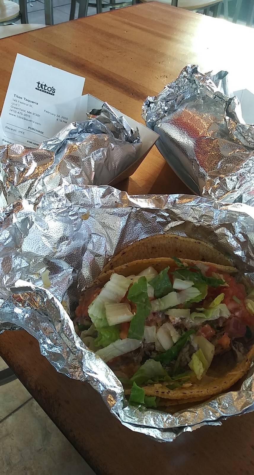 Titos taqueria | restaurant | 145 Federal St, Greenfield, MA 01301, USA | 4134753015 OR +1 413-475-3015