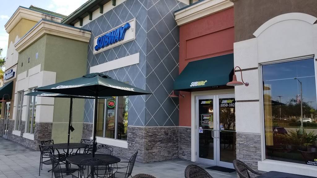 Subway | meal takeaway | 1050 Gateway Blvd Suite 102, Boynton Beach, FL 33426, USA | 5612004721 OR +1 561-200-4721