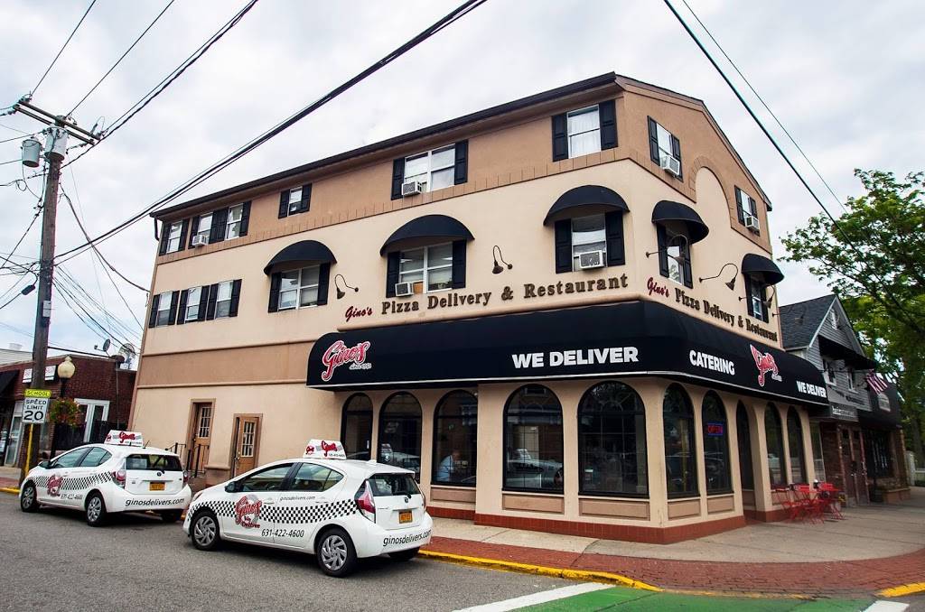 Ginos Pizza of Babylon | meal delivery | 258 Deer Park Ave, Babylon, NY 11702, USA | 6314224600 OR +1 631-422-4600