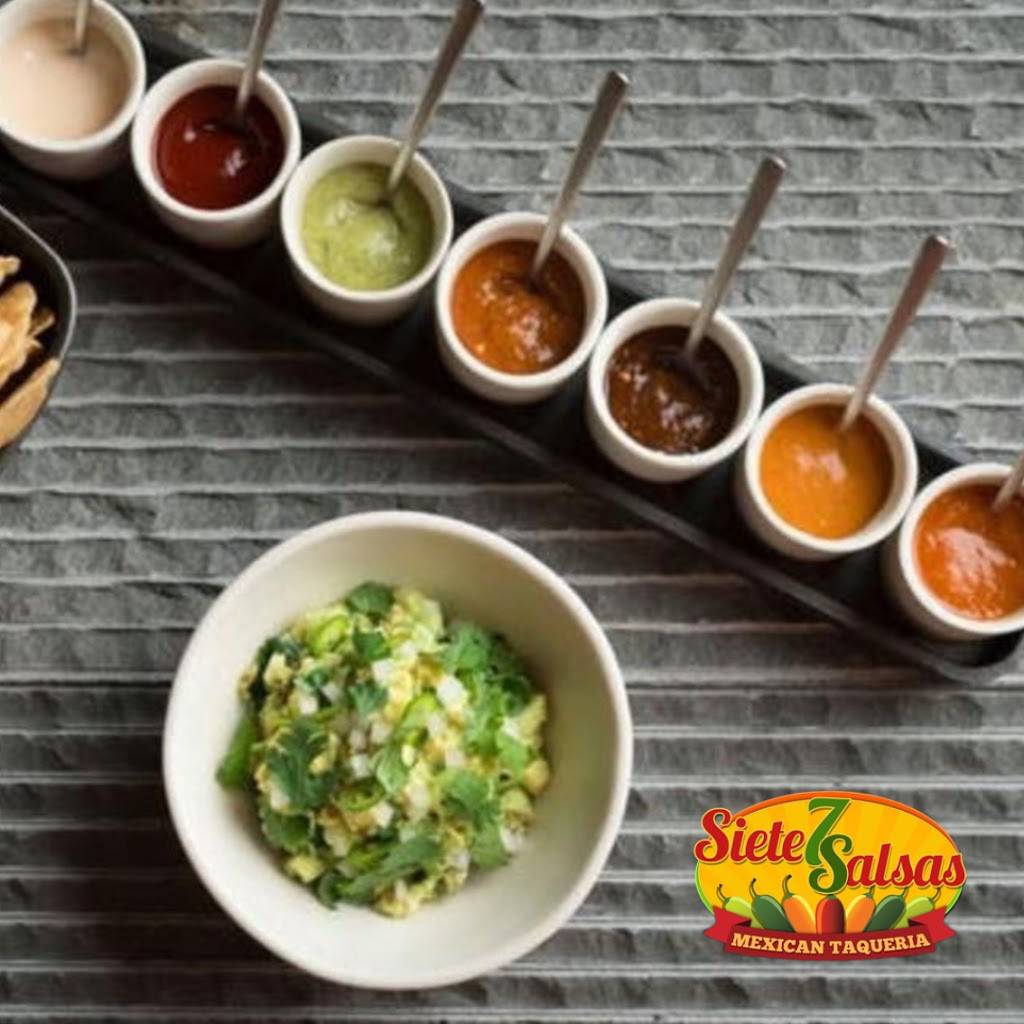 Siete 7 Salsas Taqueria | restaurant | 2500, 11555 Jupiter Rd, Dallas, TX 75218, USA | 9728076255 OR +1 972-807-6255