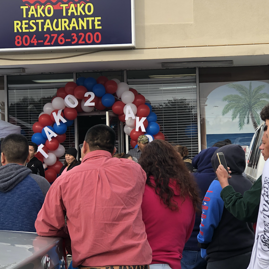 Tako Tako | restaurant | 6832 A Midlothian Turnpike, Richmond, VA 23225, USA | 8042763200 OR +1 804-276-3200