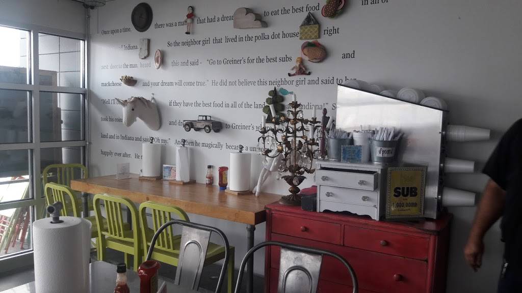 Greiners SubShop | restaurant | 2126 Shelby St, Indianapolis, IN 46203, USA | 3177834136 OR +1 317-783-4136