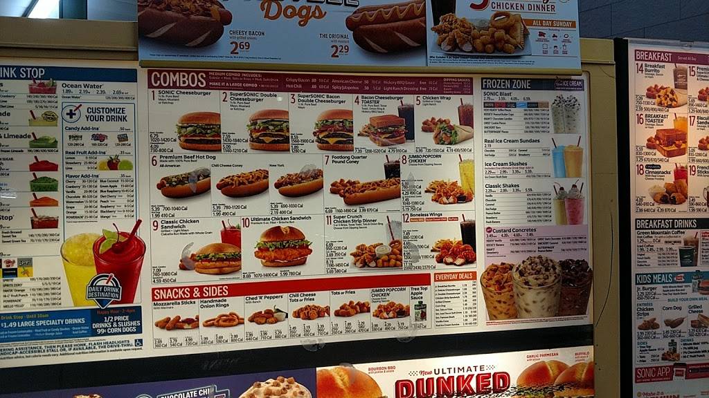 Sonic Drive-In | restaurant | 40 Chloe Pl, Jackson, TN 38305, USA | 7314273009 OR +1 731-427-3009