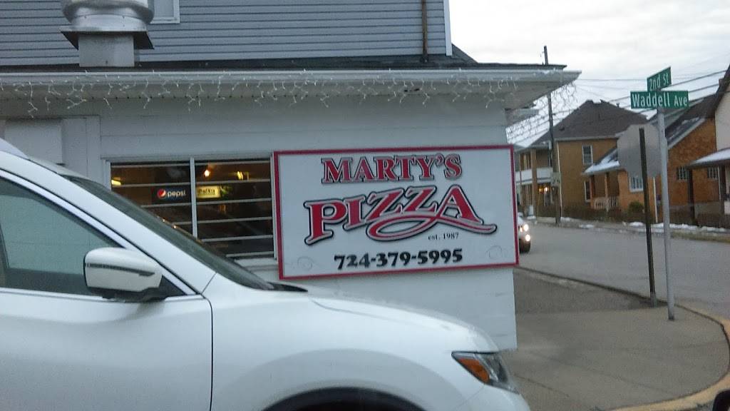 Martys Pizza | restaurant | 642 2nd St, Donora, PA 15033, USA | 7243795995 OR +1 724-379-5995