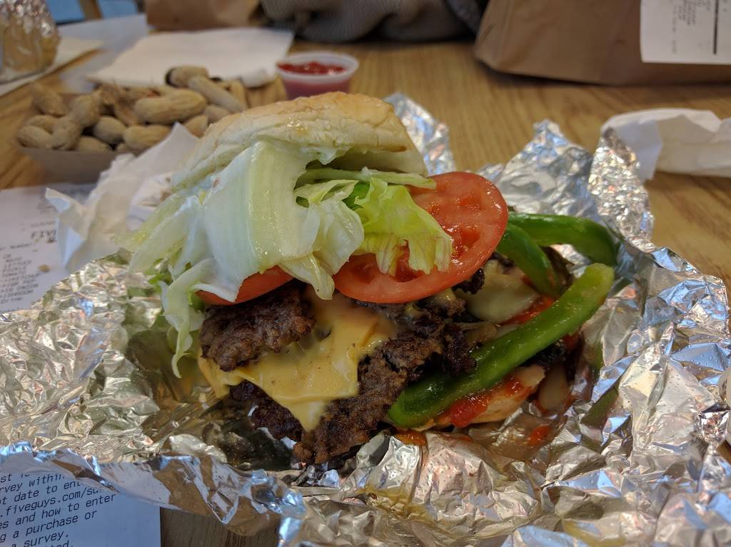 Five Guys | meal takeaway | 227 Andover St, Peabody, MA 01960, USA | 9787175416 OR +1 978-717-5416
