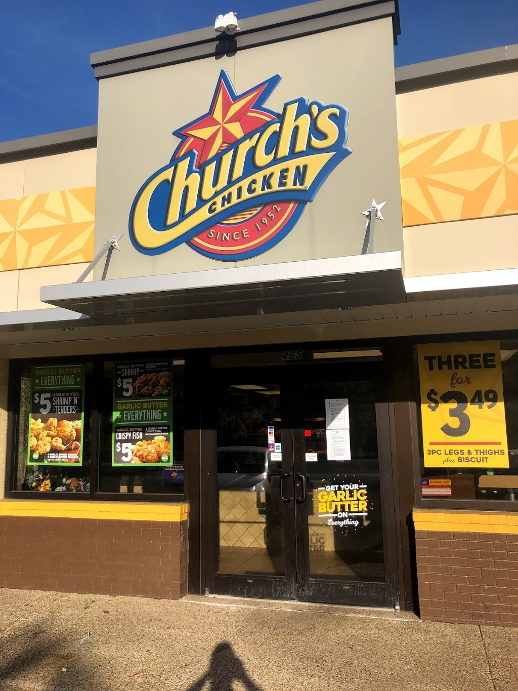 Churchs Chicken | restaurant | 465 S Broad St, Mobile, AL 36603, USA | 2053075412 OR +1 205-307-5412