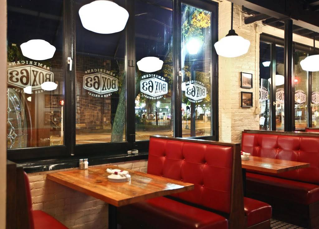 Box 63 American Bar & Grill | restaurant | 338 Elm St, New Haven, CT 06511, USA | 2038217772 OR +1 203-821-7772