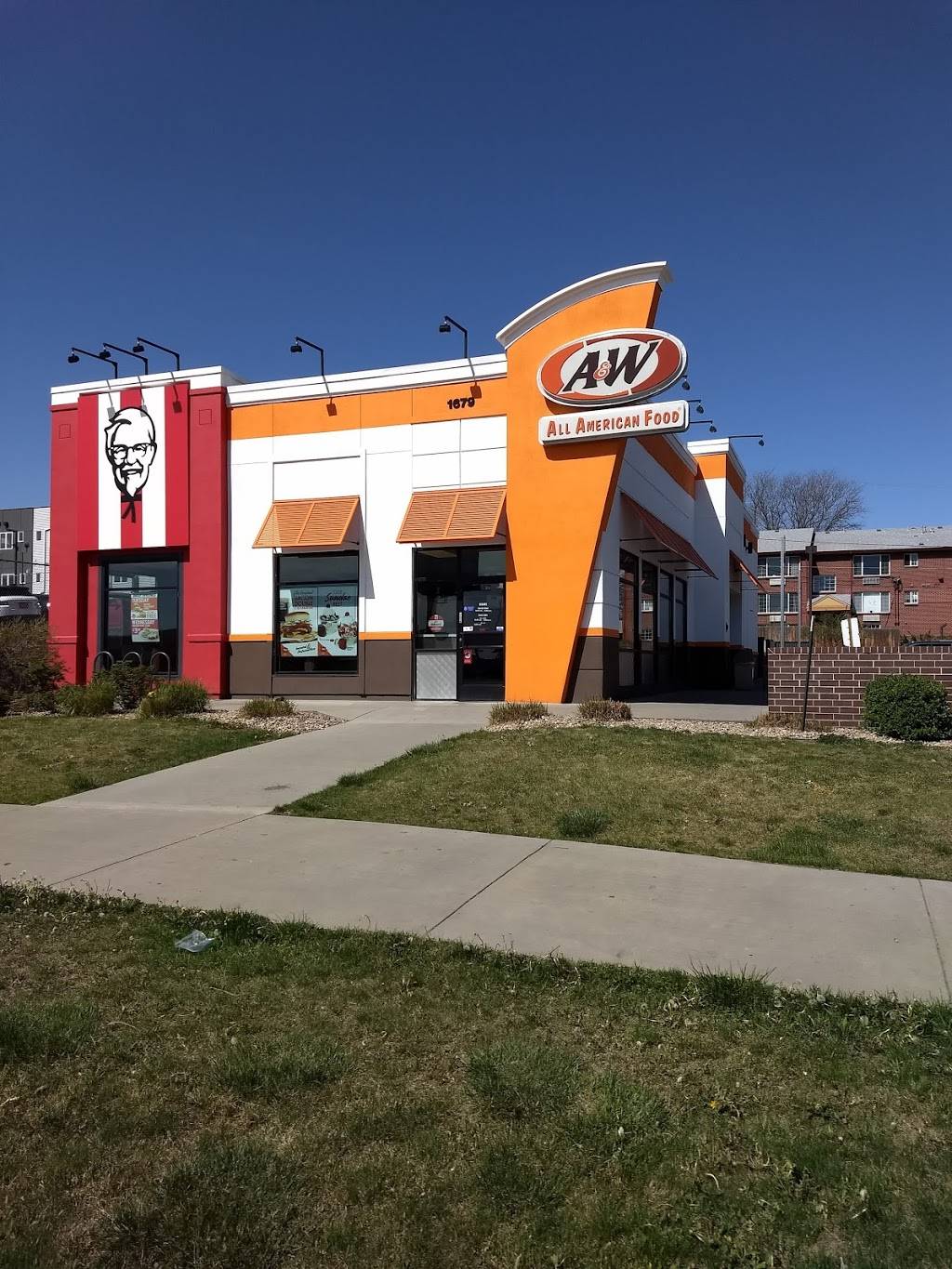 KFC | restaurant | 1679 Federal Blvd, Denver, CO 80204, USA | 3036299811 OR +1 303-629-9811