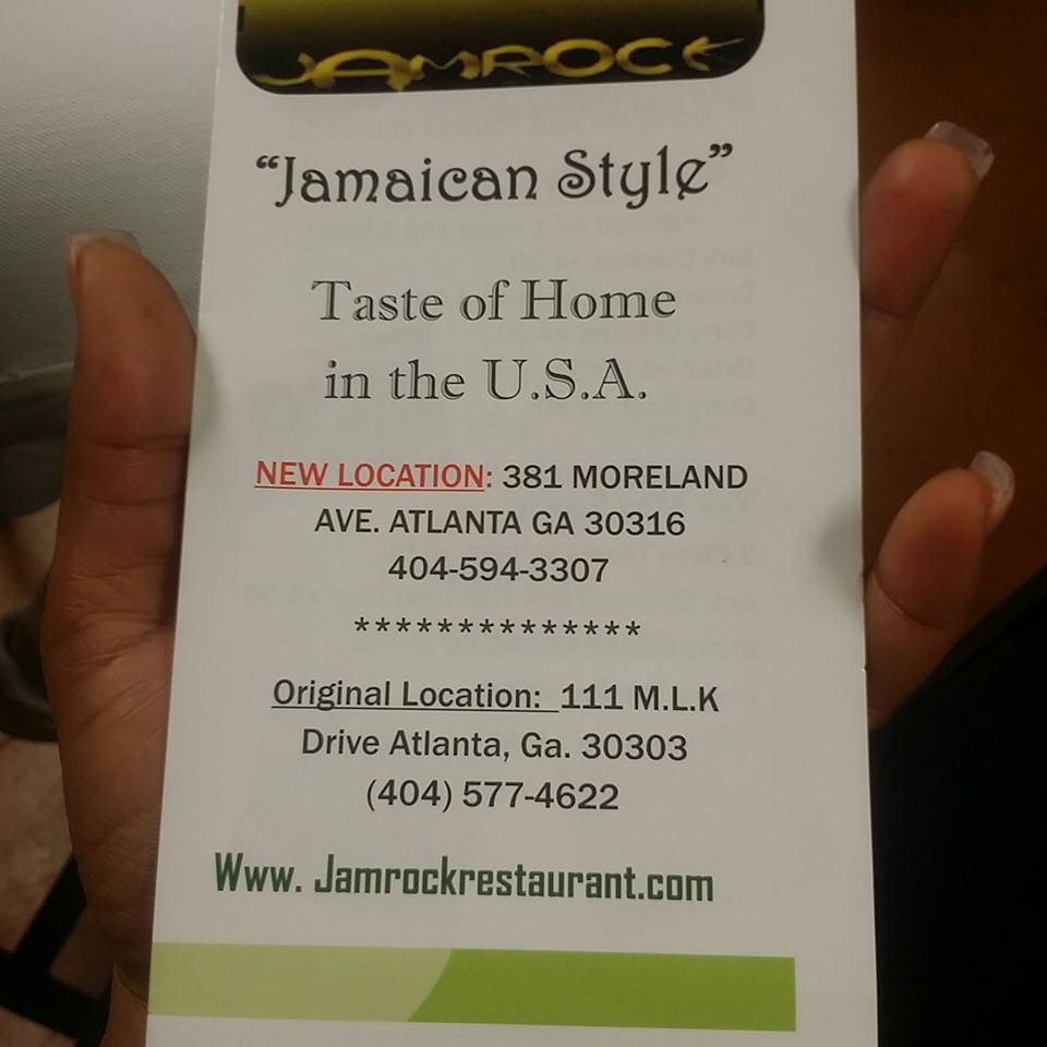 Jamrock Restaurant | restaurant | 381 Moreland Ave SE, Atlanta, GA 30316, USA | 4045943307 OR +1 404-594-3307