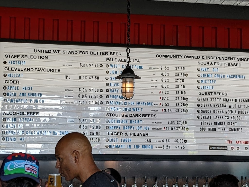 BrewDog Cleveland Outpost | restaurant | 1956 Carter Rd, Cleveland, OH 44113, USA | 2163672494 OR +1 216-367-2494