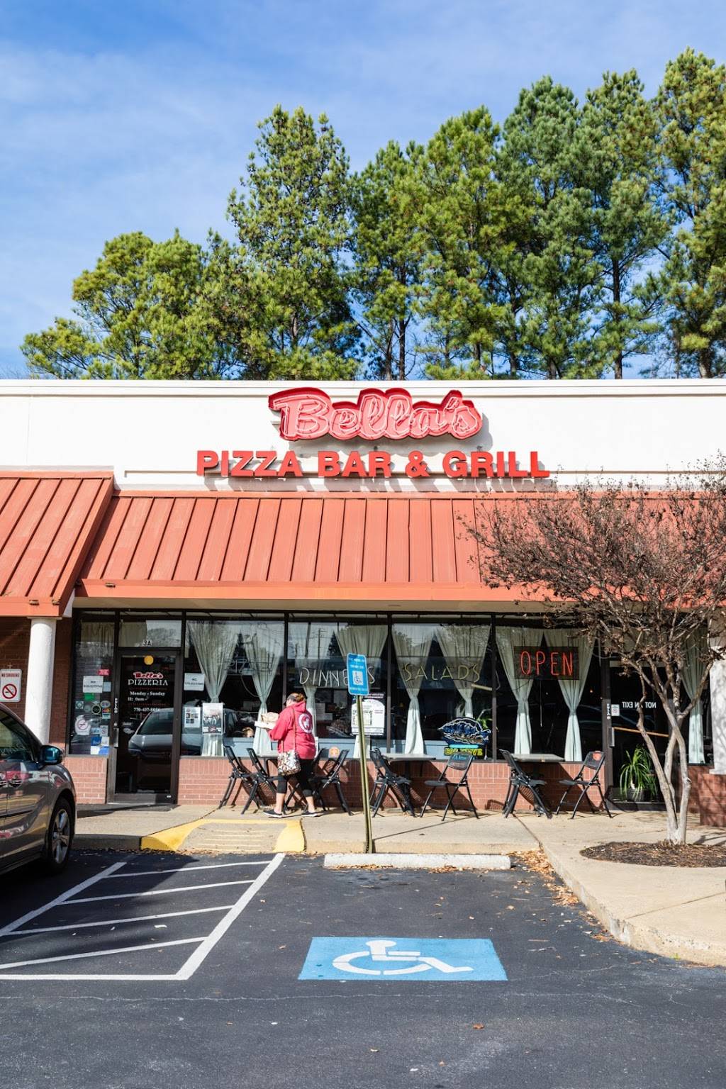 Bellas Pizza Bar And Grill | restaurant | 3599 Atlanta Rd SE # A13, Smyrna, GA 30080, USA | 7704378056 OR +1 770-437-8056