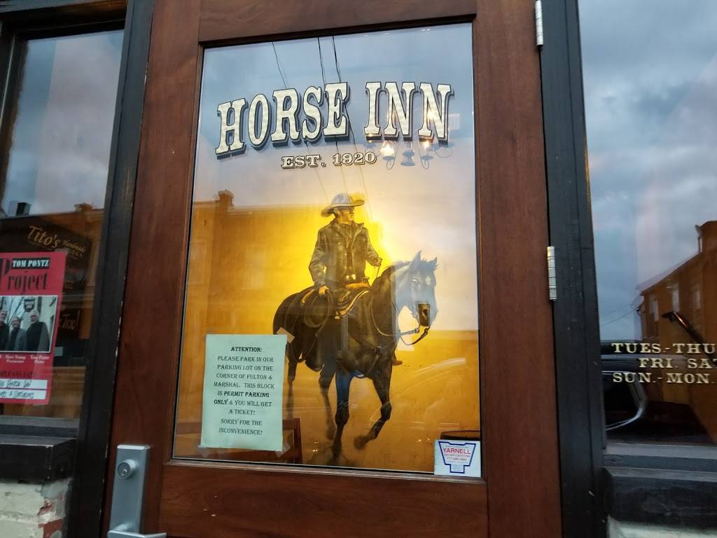 Horse Inn | restaurant | 540 E Fulton St, Lancaster, PA 17602, USA | 7173925528 OR +1 717-392-5528