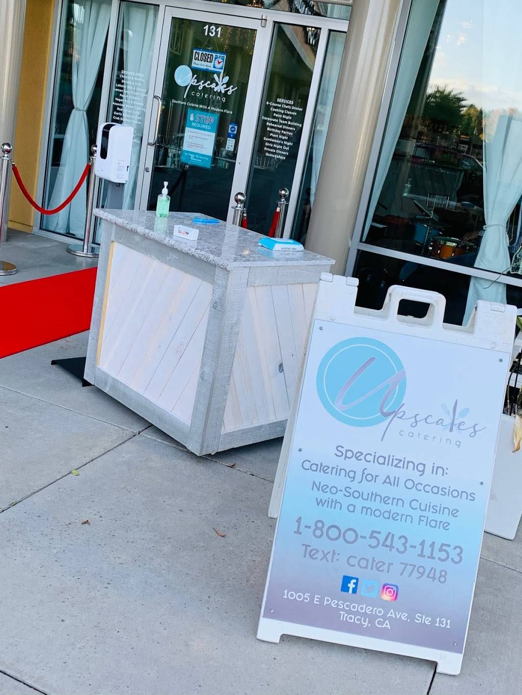 Upscales Catering | restaurant | 1005 E Pescadero Ave Suite 131, Tracy, CA 95304, USA | 2096506748 OR +1 209-650-6748