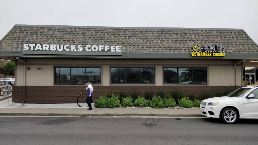 Starbucks | cafe | 549 Oceana Blvd, Pacifica, CA 94044, USA | 4154702321 OR +1 415-470-2321