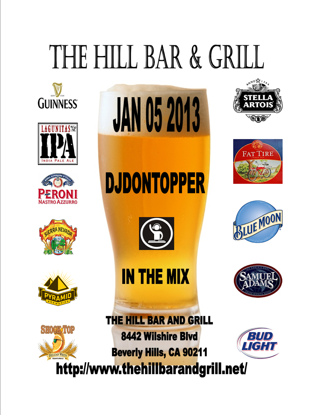 Hill Bar & Grill | restaurant | 8442 Wilshire Blvd, Beverly Hills, CA 90211, USA | 3239511112 OR +1 323-951-1112