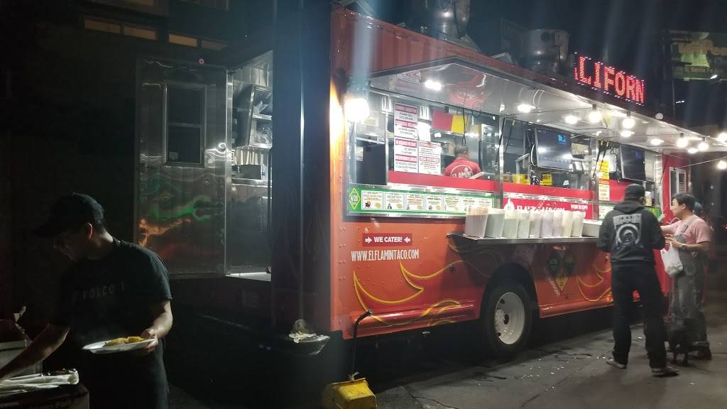 El Flamintacos | restaurant | N Alvarado St & Sunset Blvd, Los Angeles, CA 90026, USA | 6266284450 OR +1 626-628-4450