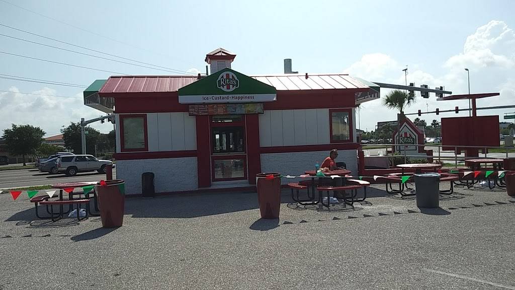 Ritas Italian Ice & Frozen Custard | restaurant | 4255 Tamiami Trail, Port Charlotte, FL 33980, USA | 9417646273 OR +1 941-764-6273