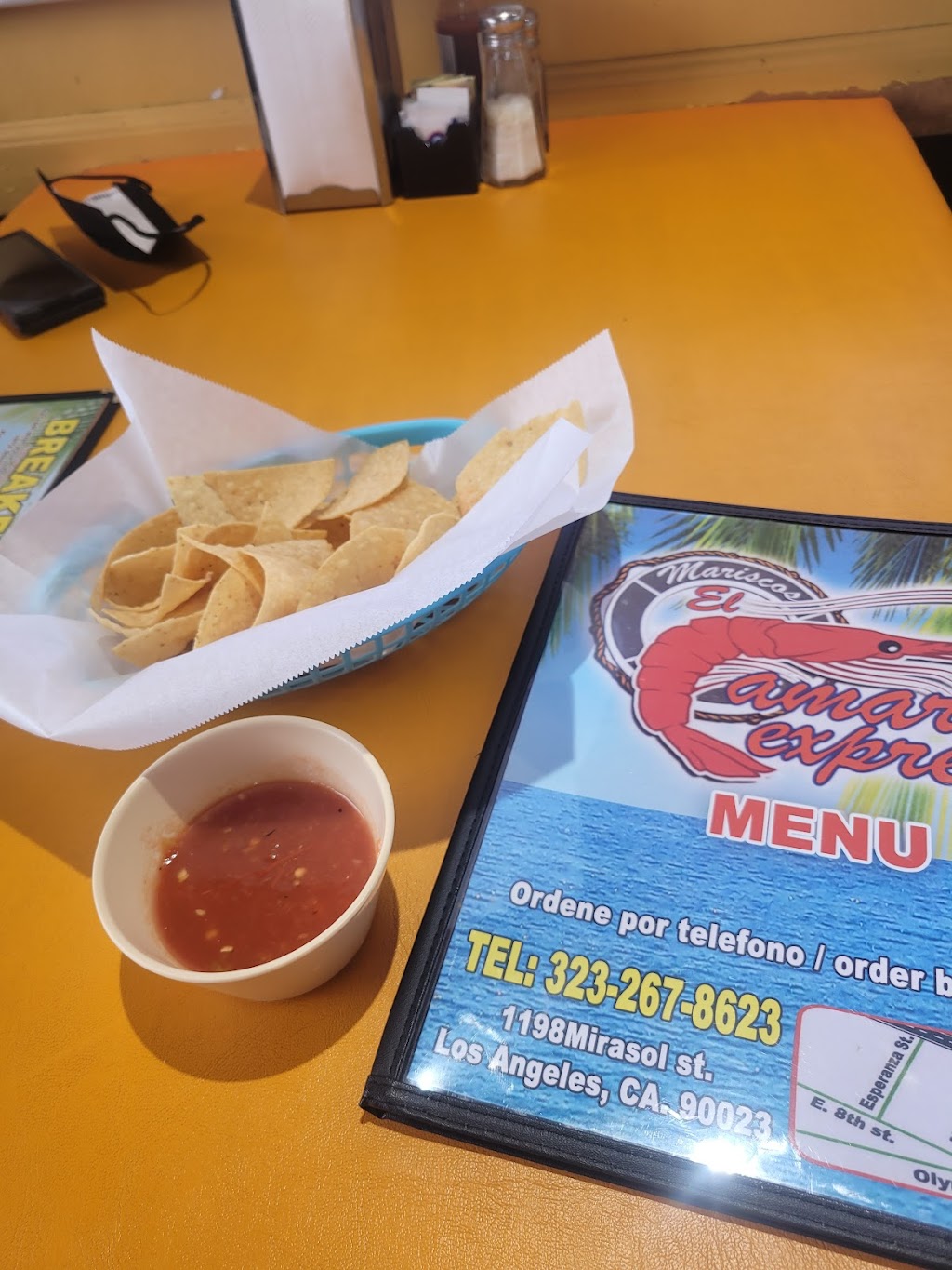 El Camaron Express | restaurant | 1198 Mirasol St, Los Angeles, CA 90023, USA | 3232678623 OR +1 323-267-8623