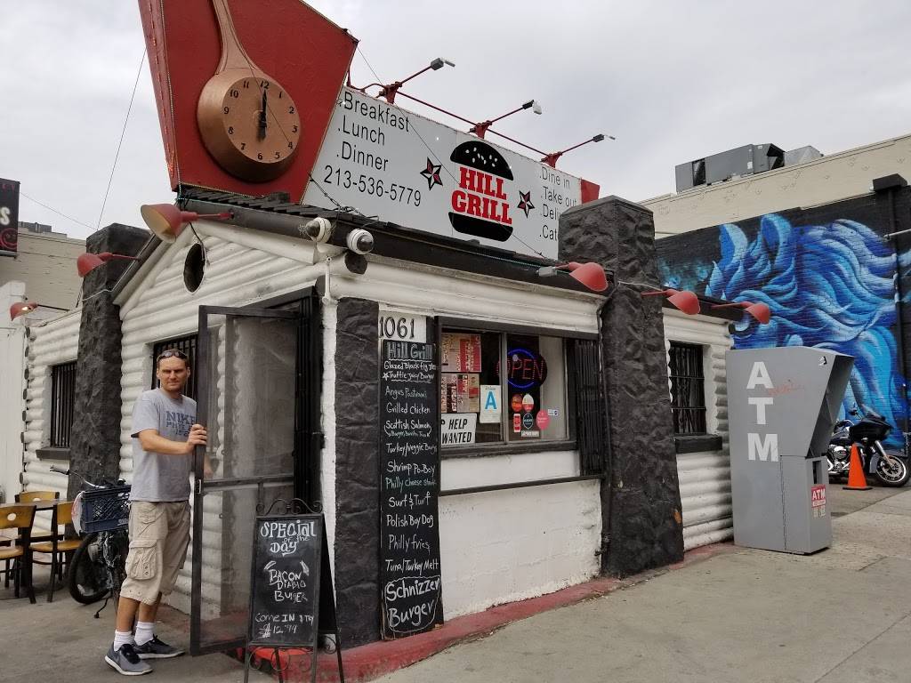 Hill Grill | restaurant | 1061 S Hill St, Los Angeles, CA 90015, USA | 2135365779 OR +1 213-536-5779