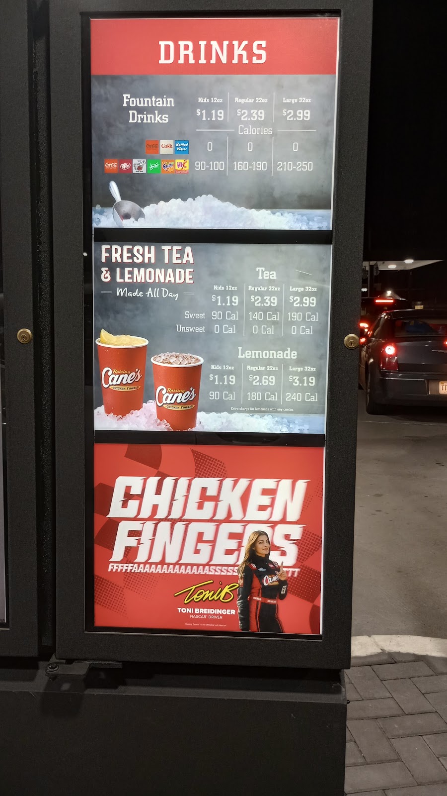 Raising Canes Chicken Fingers | restaurant | 3270 Donnell Dr, Forestville, MD 20747, USA | 3012819024 OR +1 301-281-9024