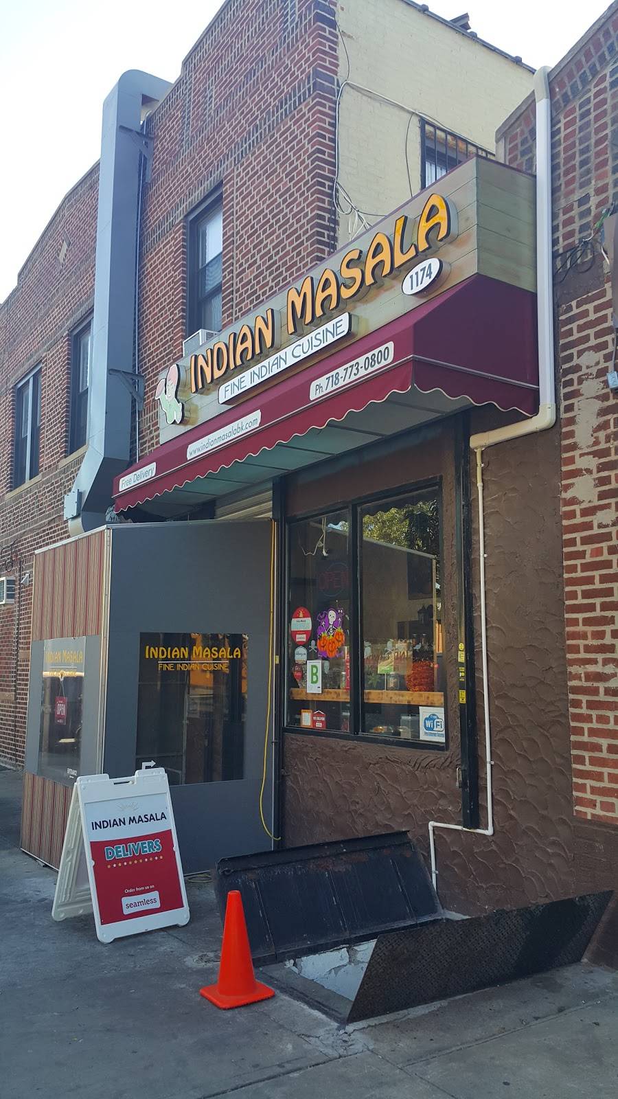 Indian Masala | restaurant | 1174 St Marks Ave, Brooklyn, NY 11213, USA | 7187730800 OR +1 718-773-0800