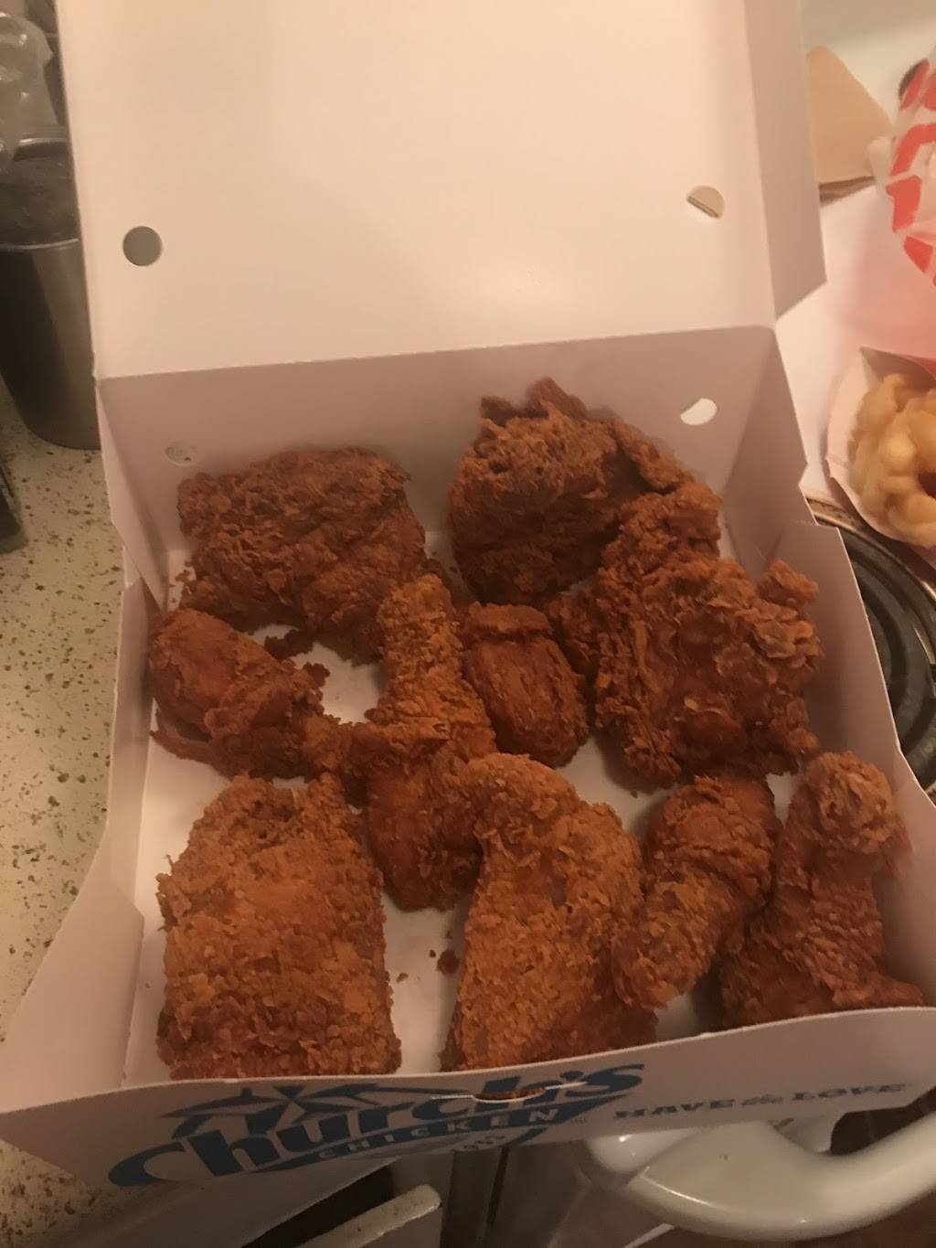 Churchs Chicken | restaurant | 1923 E Park Row Dr, Arlington, TX 76010, USA | 8178612177 OR +1 817-861-2177