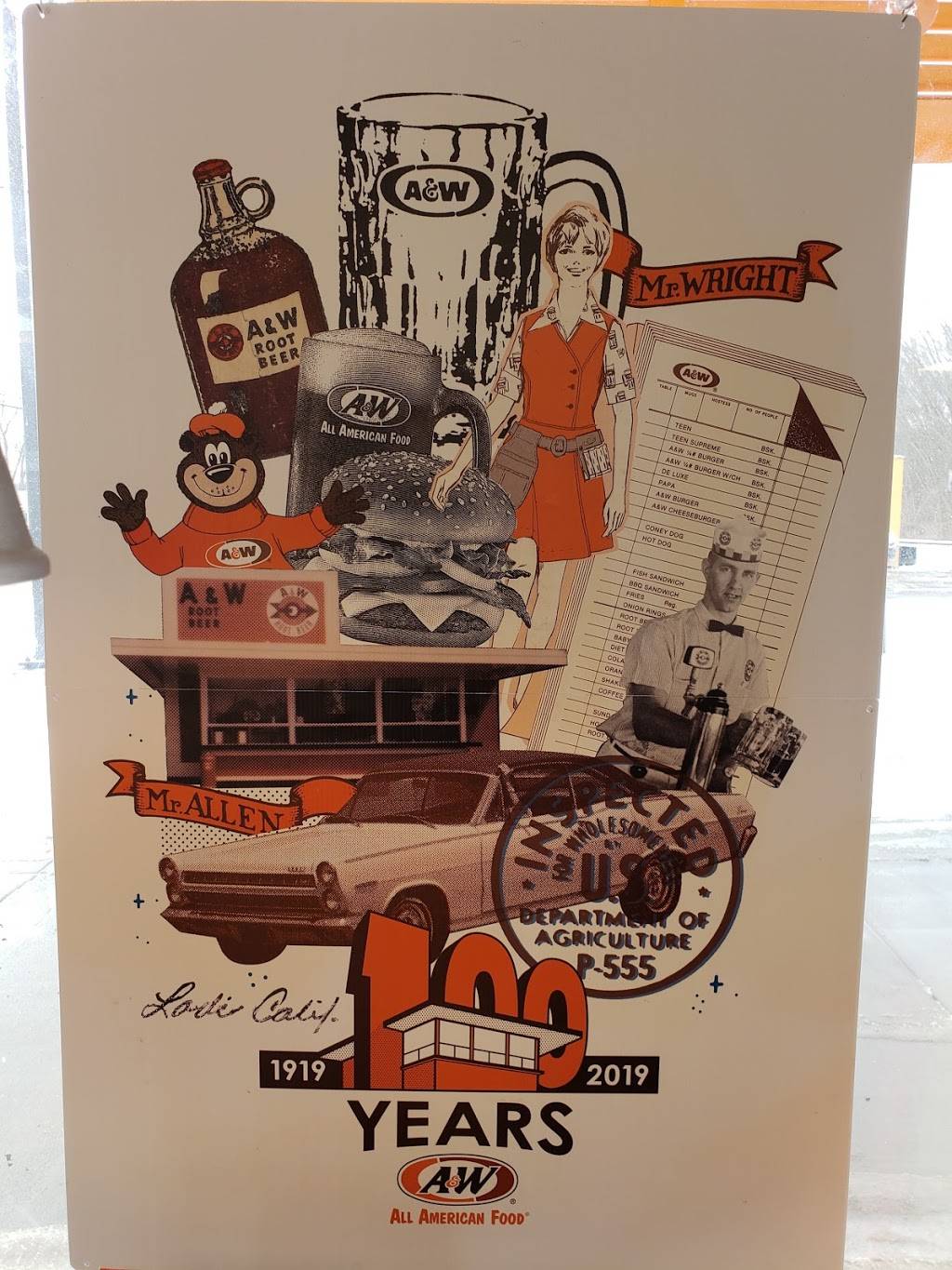 A&W Restaurant | restaurant | 803 NY-17C, Owego, NY 13827, USA | 6076873808 OR +1 607-687-3808