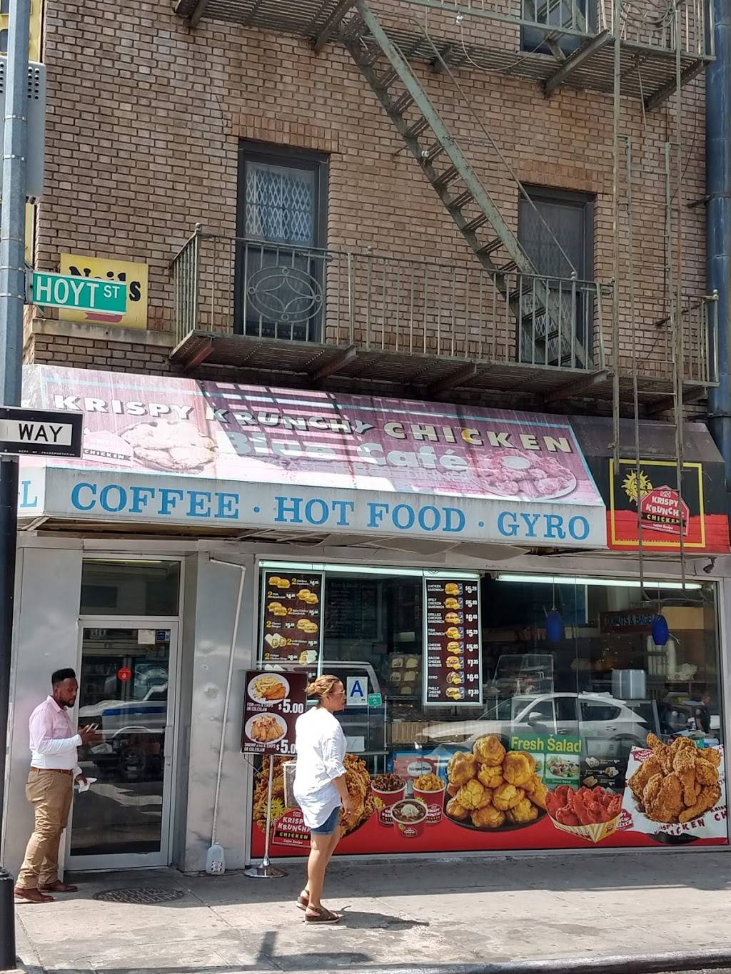 Krispy Krunchy Chicken | restaurant | 50 Hoyt St, Brooklyn, NY 11201, USA | 7185220888 OR +1 718-522-0888