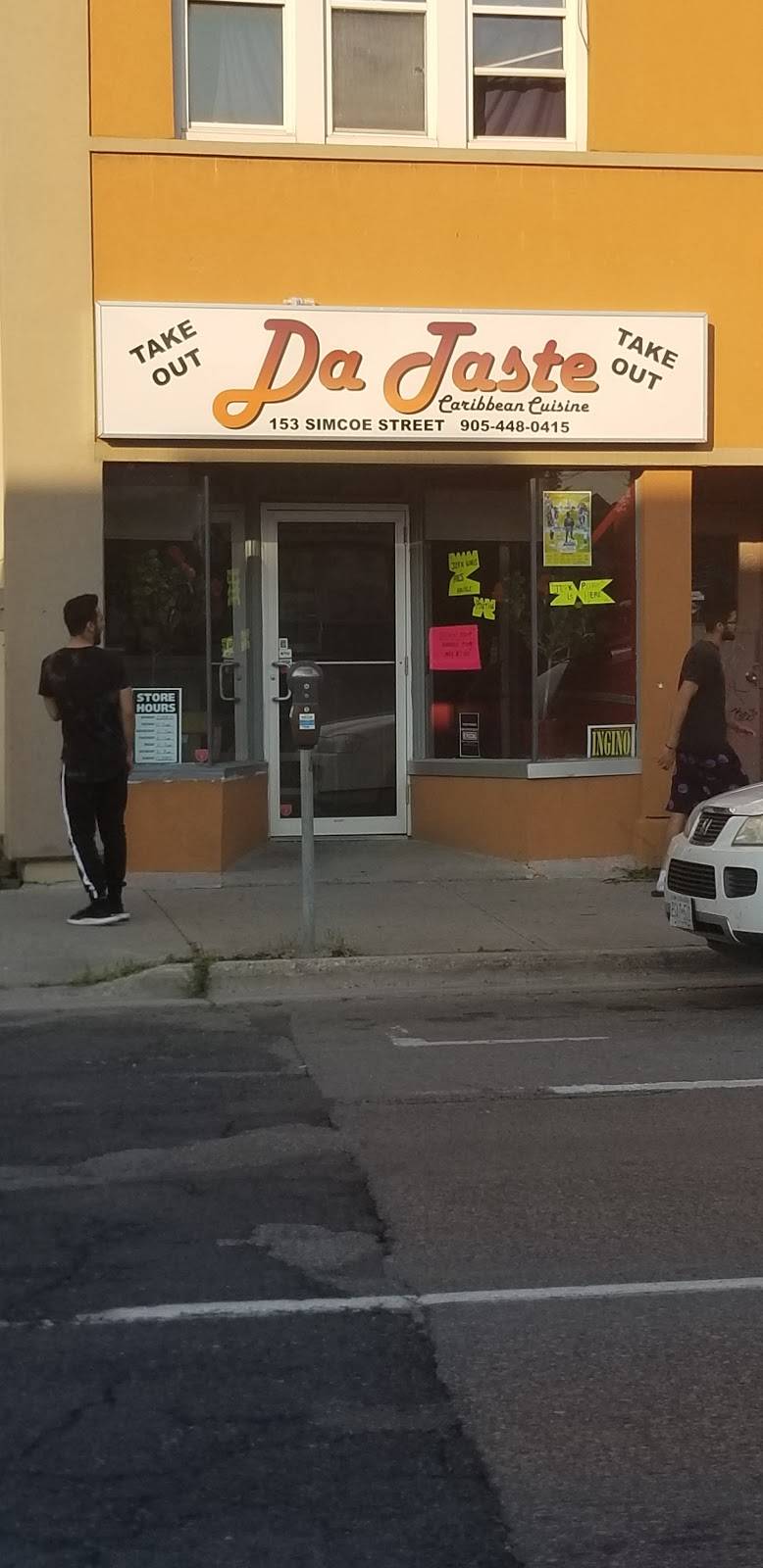 Da Taste Takeout | restaurant | 153 Simcoe St S, Oshawa, ON L1H 4G8, Canada | 9054480415 OR +1 905-448-0415