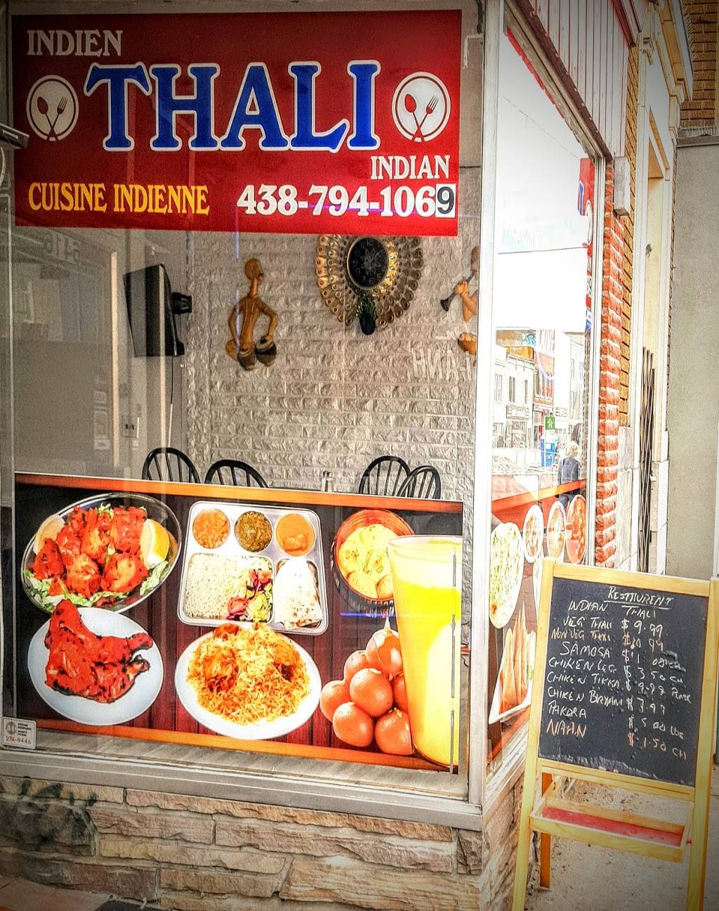 Indian thali | restaurant | 6416 Rue St-Hubert, Montréal, QC H2S 2M2, Canada | 4387941069 OR +1 438-794-1069