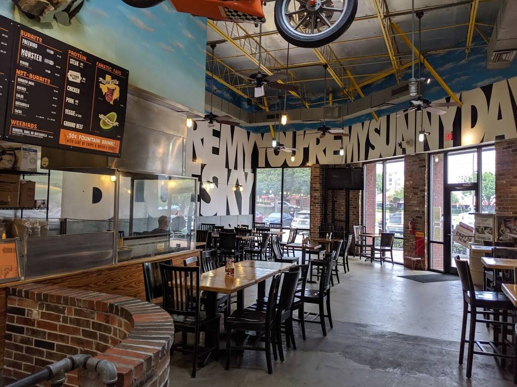 Freebirds World Burrito | restaurant | 5000 Belt Line Rd #350, Dallas, TX 75254, USA | 9727881828 OR +1 972-788-1828