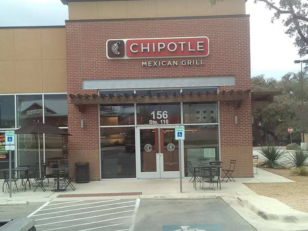 Chipotle Mexican Grill | restaurant | 156 S, TX-46 Ste 110, New Braunfels, TX 78130, USA | 8306299300 OR +1 830-629-9300