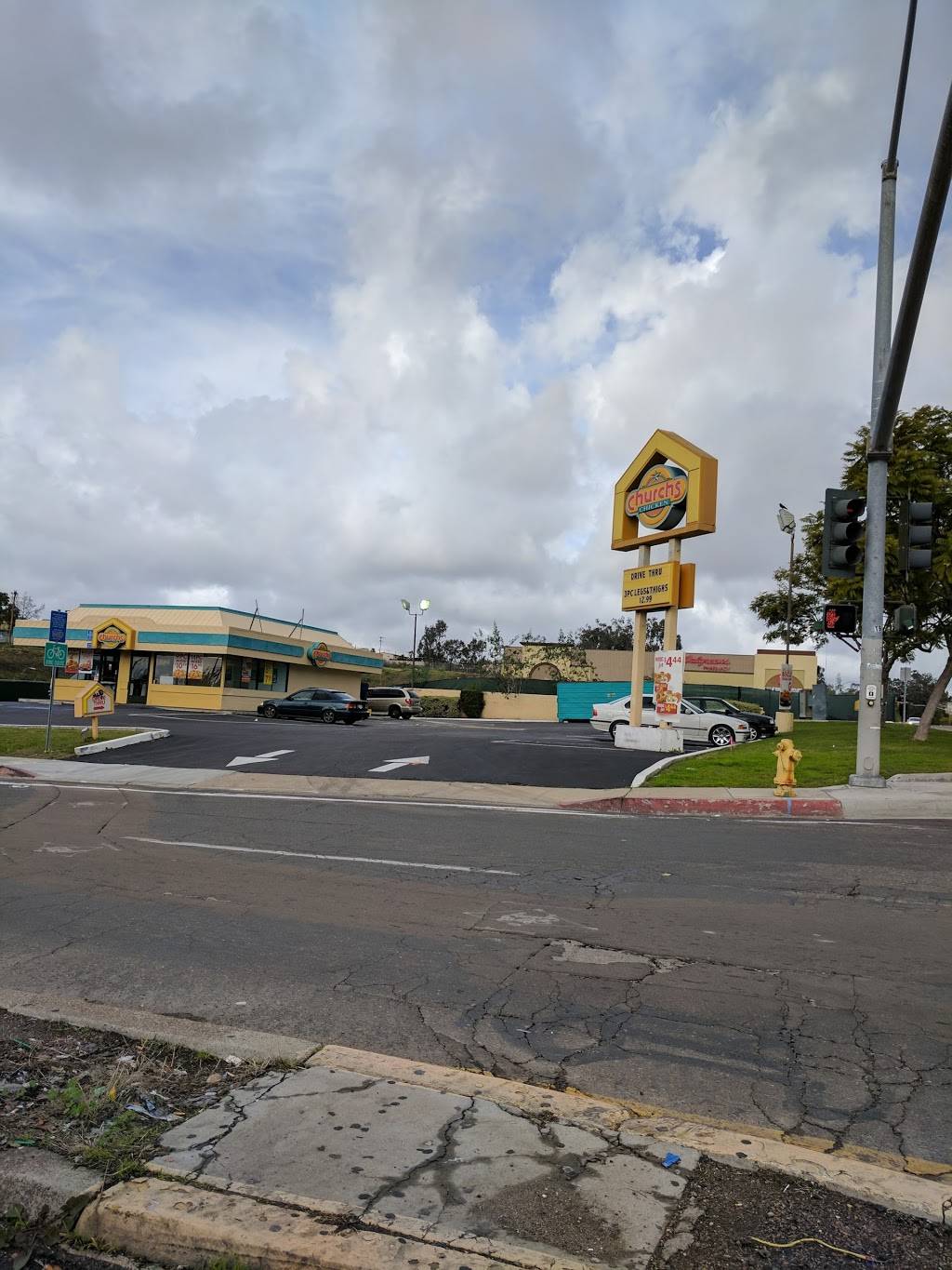 Churchs Chicken | restaurant | 504 Euclid Ave, San Diego, CA 92114, USA | 6192630578 OR +1 619-263-0578