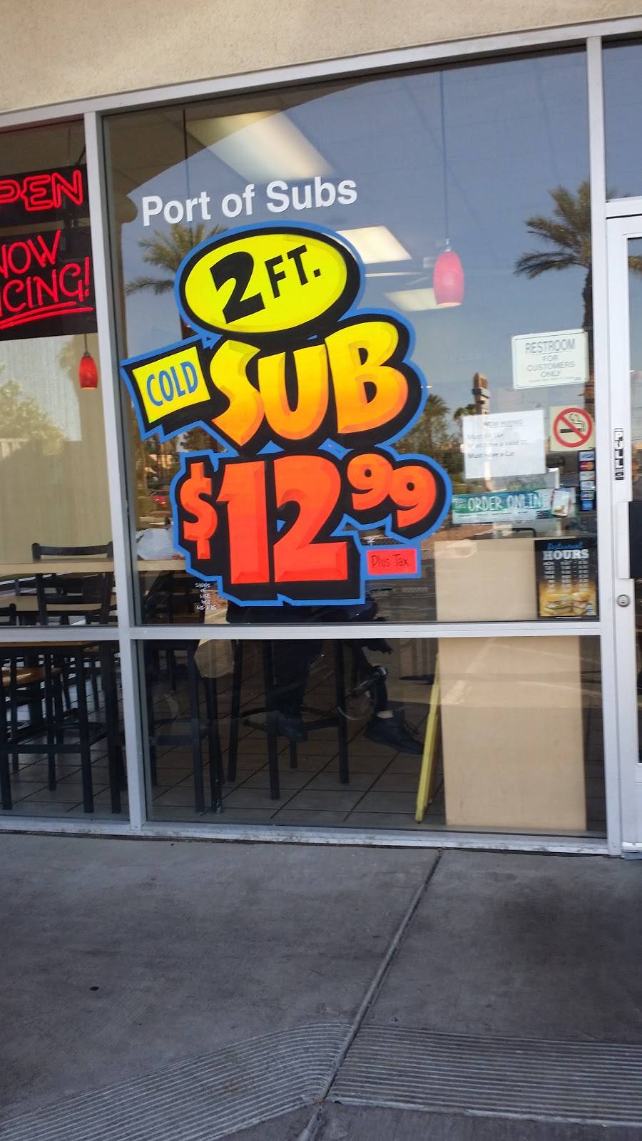 Port of Subs | meal takeaway | 6895 E Lake Mead Blvd #10, Las Vegas, NV 89156, USA | 7024375900 OR +1 702-437-5900