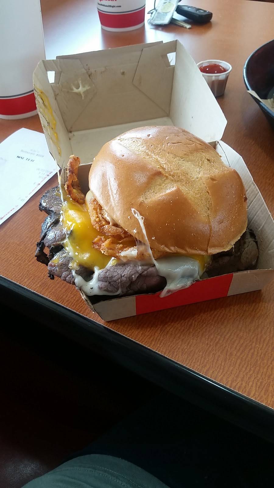 Arbys | restaurant | 19620 US-41, Evansville, IN 47725, USA | 8128672030 OR +1 812-867-2030