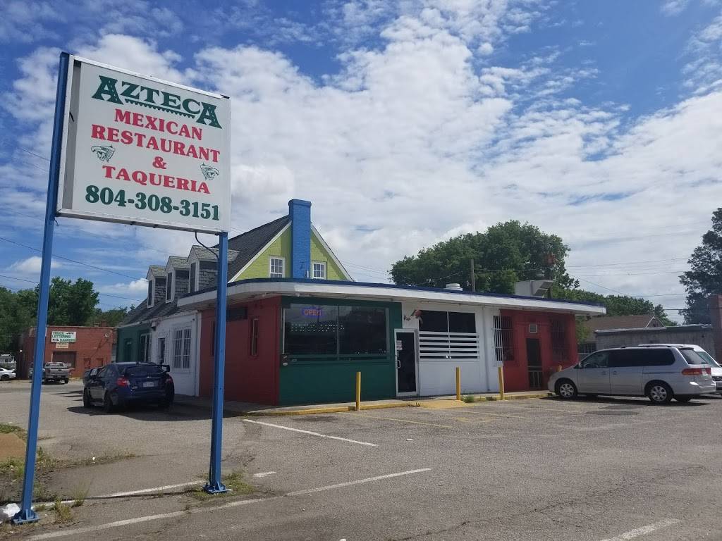Azteca mexican restaurant | restaurant | 3001 Jefferson Davis Hwy, Richmond, VA 23234, USA | 8043083151 OR +1 804-308-3151