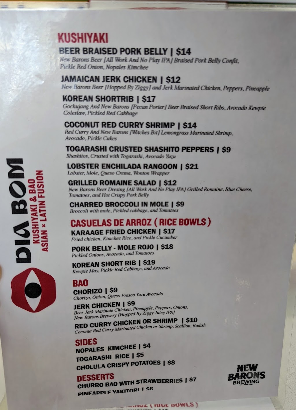 Día Bom by Kikos | Kushiyaki & Bao Asian x Latin Fusion | restaurant | 2238 N Farwell Ave, Milwaukee, WI 53202, USA | 4148818733 OR +1 414-881-8733