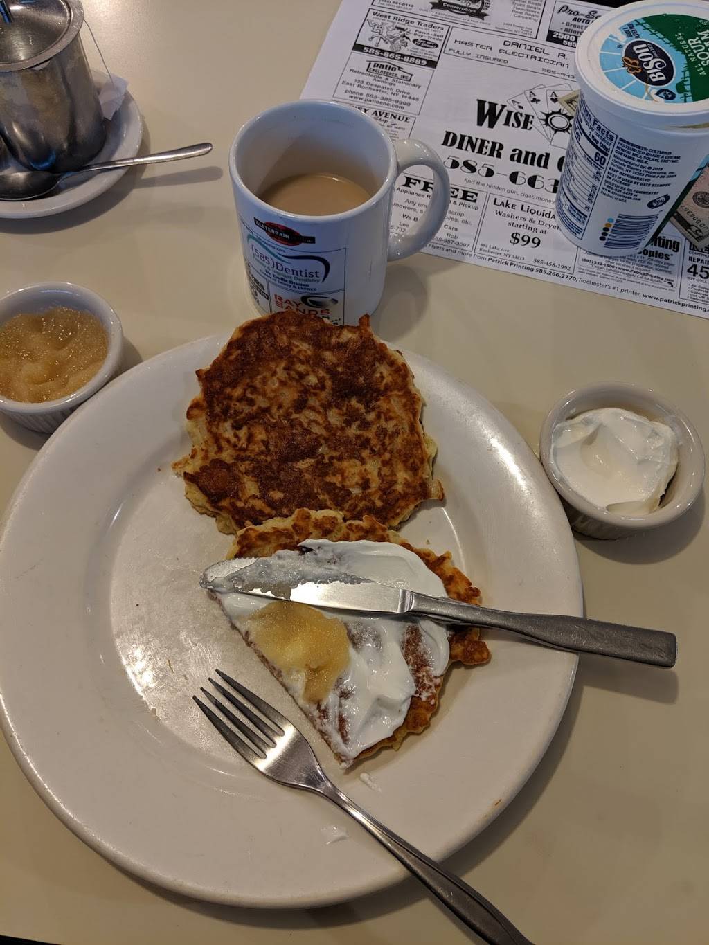 Wise Guys Diner and Catering | restaurant | 2811 Dewey Ave, Rochester, NY 14616, USA | 5856631800 OR +1 585-663-1800