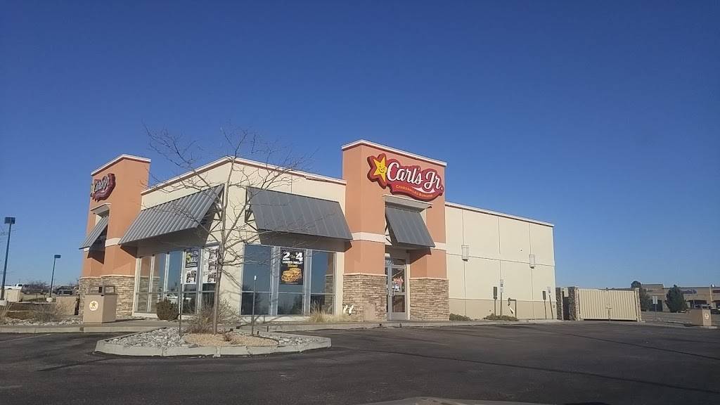 Carls Jr. | restaurant | 11655 Meridian Market View, Falcon, CO 80831, USA | 7198864914 OR +1 719-886-4914