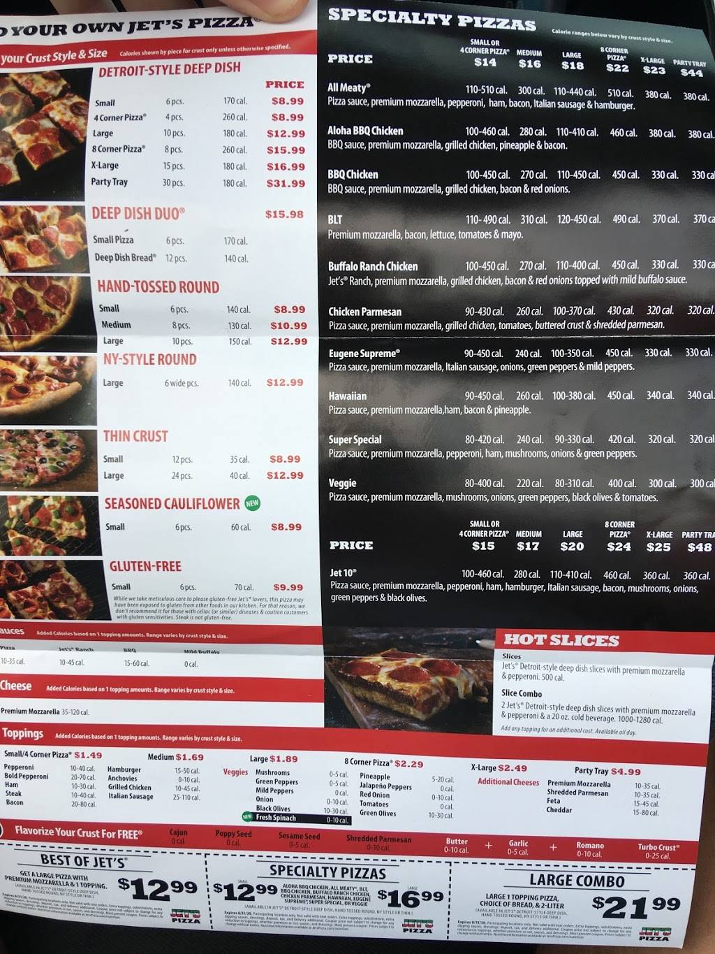 Jets Pizza Port Charlotte | restaurant | 24001 Peachland Blvd, Port Charlotte, FL 33954, USA | 9416134040 OR +1 941-613-4040