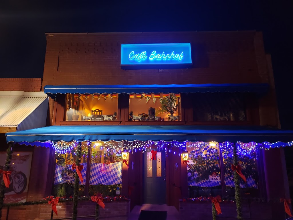 Cafe Bahnhof German Restaurant & Biergarten | restaurant | 1725 E Cecil St, Waynoka, OK 73860, USA | 5808240063 OR +1 580-824-0063