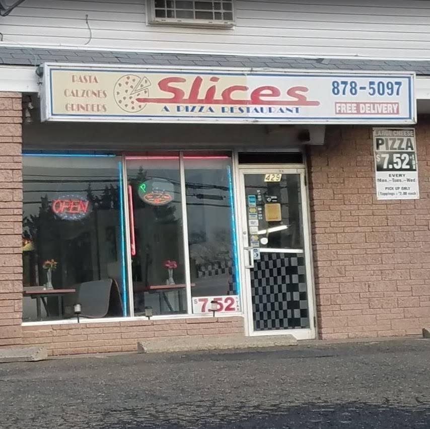 Slices | restaurant | 5402, 429 Naugatuck Ave, Milford, CT 06460, USA | 2038785097 OR +1 203-878-5097