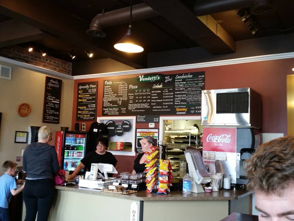 Vendettis Pizza & Pasta | restaurant | 33 N Washington St, Oxford, MI 48371, USA | 2486281540 OR +1 248-628-1540